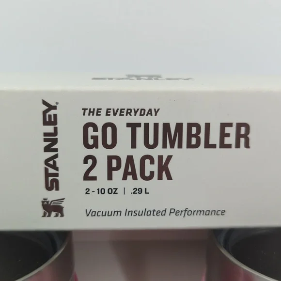 Stanley NWT Pink 2 Pack Everyday Go Tumbler 2 x 10 oz - Picture 6 of 9